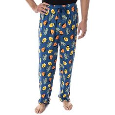 These are Cookie Monster lounge pants! Features an allover design of the characters, Bert and Ernie, from Sesame Street with the saying Mad Bro? As usual, Bert is the one with the disgruntled look while Ernie is smiling away! These Sesame Street adult lounge pants are extremely great with a new fabric blend style. It is made of a wonderful 92% polyester / 8% spandex fabric blend and has a drawstring waist closure. Size: S.  Color: Blue.  Gender: unisex. Minion Pajama Pants, Cookie Monster Pj Pants, Elmo Pajamas, Sesame Street Pajamas Pant, Cookie Monster Pajamas, Mens Pyjama Bottoms, Cotton Pajama Pants, Bert & Ernie, Comfortable Pajamas