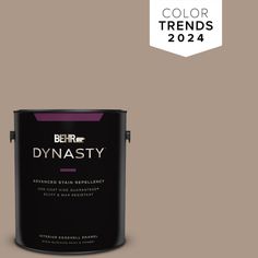 the behr paint color trend is now available in beiges and browns, with an ultra