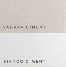 the logo for sahar cimentt and bianco clement