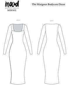 the magaux boddyon dress sewing pattern