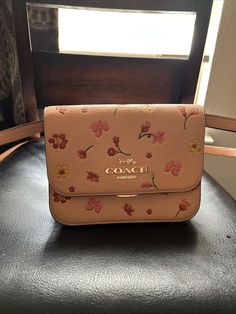 #ad Great shopping ideas for Coach Mini Brynn Crossbody With Floral Print Gold/Faded Blush, Fashion Women's Bags Crossbody Strap, Floral Print, Blush, Floral Prints