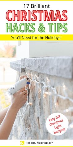 Christmas Decorating Hacks, Hosting Hacks, Diy Christmas Cookies, Christmas Tree Decorating Tips, Diy Christmas Party, Diy Christmas Decorations For Home, Diy Christmas Lights, Holiday Hosting, Christmas House Lights