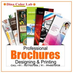 professional brochures designing and printing