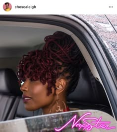 Hair Bangs Style, Microloc Hairstyles, Bangs Style, Loc Extensions, Sister Locs, Loc Inspiration, Short Locs Hairstyles, Loc Hairstyles