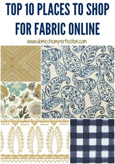 the top 10 places to shop for fabric online