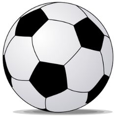 a black and white soccer ball on a white background