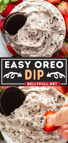 Oreo Dip, easy dessert recipes, sweet food