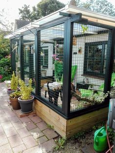 (ad) WHAT IS A CATIO MADE OF? ... Our cat enclosures are expected using wood framing, escape-proof galvanized wire, a positive polycarbonate or wire mesh roof, compound ... Enclosed Deck, Communicable Diseases, Cat Enclosures, Balkon Decor, A Small House