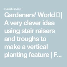 the text gardener's world is very clever