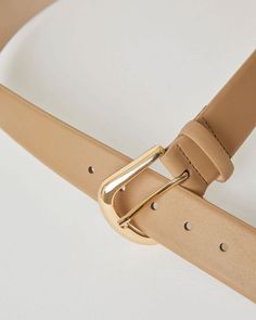 B-Low the Belt Kennedy Belt in Camel and Gold Pointed tip Gold buckle Adjustment: 5 holes Hip belt Genuine leather outer Nubuck lining 5”W B Low The Belt, Hip Belt, Beautiful Belts, Refined Style, Brown Belt, Timeless Style, Smooth Leather, Leather Belt, Wardrobe Staples