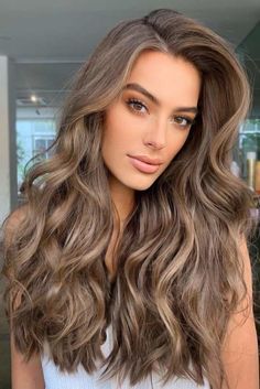 Ash Hair Color, Brunette Balayage Hair, Light Hair Color, Long Pixie, Blonde Hair With Highlights, Ash Brown, Brown Blonde Hair