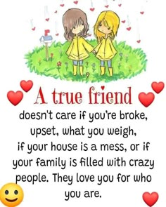 Sister Bond Quotes, Inspirational Friend Quotes, Friends Are Family Quotes, Cute Friendship Quotes, Friend Love Quotes, Hugs And Kisses Quotes, Finding Strength