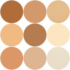 different shades of brown and beige on a white background, with the same color scheme