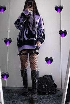 Berry Board, Moth Oc, Diy Armor, Pastel Goth Outfits, Egirl Fashion, E Girl Outfits, Pastel Goth Fashion, Dream Outfits, Purple Outfits