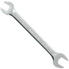 a wrench with an open end on a white background