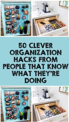 the top five clever organization hacks from people that know what they're doing