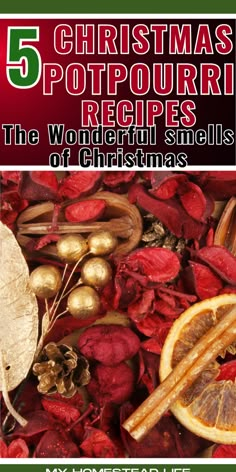 five christmas potpouri recipes the wonderful smells of christmas