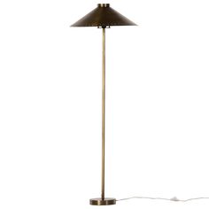 a floor lamp with a white background