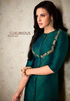 Chuditar Models, Salwar Models, Chiffon Blouses Designs, Green Blouse Designs, Silk Kurti Designs, Cutwork Blouse Designs