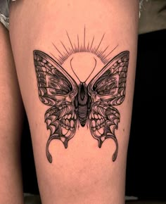 Butterfly Skull Tattoo, Skull Butterfly Tattoo, Cowgirl Tattoos, Butterfly Skull, Skull Butterfly, Bug Tattoo, Creepy Tattoos, Black Ink Tattoos