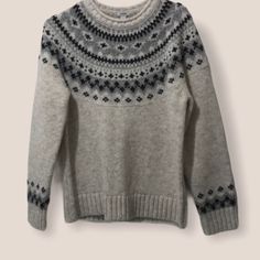 The Sweater Is Warm And Nice For Any Occasion. This Sweater Is Made Of Lambs Wool. The Sweater Is Stretchable Length 24 In Wool Sweater, L L Bean, Wool Sweaters, Colorful Sweaters, Sweaters For Women, Wool, Grey, Women Shopping, Color