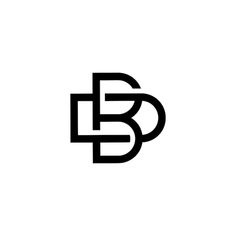 the letter b is made up of two letters, and it looks like they are connected together