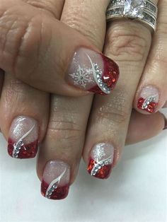 Pretty Christmas Gel Nails. There are any references about Pretty Christmas Gel Nails in here. you can look below. I hope this article about Pretty Christmas Gel Nails can be useful for you. Please remember that this article is for reference purposes only. #pretty #christmas #gel #nails Christmas Nails Glitter, Red Christmas Nails, Nails Design With Rhinestones