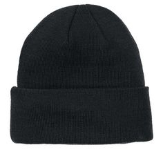 This Extra-Large Beanie hat is your easy cold-weather solution. Cut with a double layer of warm acrylic, this hat will keep you warm and set for the season. Solid Warm Hat For Cold Weather, Warm Solid Color Hat For Cold Weather, Solid Color Bonnet For Cold Weather, Basic Winter Cap, Warm Solid Hats For Streetwear, Classic Black Hats For Cold Weather, Basic Winter Hats, Acrylic Hats For Outdoor, Black Cap For Winter Sports