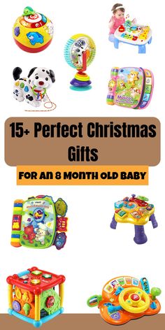 christmas gifts for an 8 month old baby