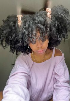 Natural Perm Rod Hairstyles, Flexi Rod Afro, Ribbon Natural Hair, Flexi Rods On Natural Hair 4c, Long Coily Hair Hairstyles, Curl Formers Natural Hair, Fluffy Curls Black Women, 4c Flexi Rod Set, Blow Dried 4c Hair