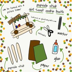 an illustrated diagram showing how to make a paper doll