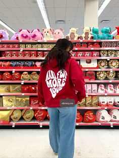 Oversized red hoodie perfect for Valentine’s day Valentine’s Day outfit Perfect gift for Valentine’s day Gift For Valentine, Diy Valentines Gifts, Day Outfit, Red Hoodie, Love Valentines