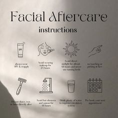 Proper after care after a facial will help extend that post-facial glow✨ Facial Forms Skin Care, Laser After Care, After Facial Care, Post Facial Care, Facial Content Ideas, Esthetician Icons, Facial Price List, Esthetician Social Media Posts, Study Esthetics