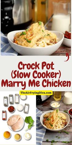 crock pot slow cooker marry me chicken