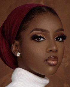 Girls Therapy, Birthday Makeup Looks, Natural Glam Makeup, Wedding Makeup Tutorial, Wedding Makeup For Brown Eyes, Makeup For Black Skin, Brown Skin Makeup, Glasses Makeup, Dark Skin Makeup