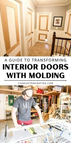 a guide to transforming interior doors with molding