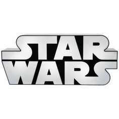 the star wars logo on a white background