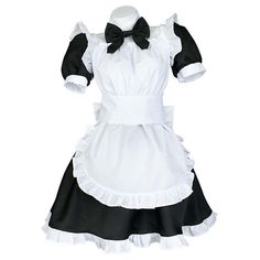 BOCCHI THE ROCK Hitori Gotou Cosplay Costume Maid Dress Outfits Halloween Carnival Suit Material：Uniform Cloth Package included:as Pics shown Size Chart Size Length Bust Waist Sleeve S 78 80-84 64-68 22 M 80 84-88 68-72 23 L 82 88-92 72-76 24 XL 84 92-96 76-80 25 XXL 86 96-100 80-84 26 Bocchi The Rock Hitori, Shoes Outfit Ideas, Cute Couples Costumes, Pirate Dress, Vestidos Anime, Maid Uniform, Miss Circle, Maid Cosplay, Maid Outfit