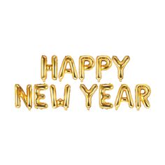 Gold Happy New Year Balloon Banner 14in | The Party Darling Happy New Year Letter, Nye Decorations, Ballon Banner, An Nou Fericit, Balloon Words, Gold Foil Balloons, Happy New Year Banner, New Year Banner, New Year's Eve Celebrations