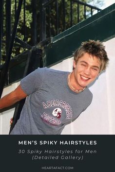 30 Spiky Hairstyles for Men (Detailed Gallery) | Cool & Trendy Spiky Hairstyles for Men Short Sides Messy Top Men, Short Hair Styles For Men Fade, Short Scruffy Hair Men, Mens Thick Hair Hairstyles, Spiky Hairstyles Men, Spiked Hairstyles, Spiky Short Hair, Messy Fade, Short Messy Hair Men