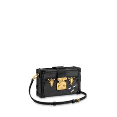 Petite Malle Epi Leather - Handbags | LOUIS VUITTON Tas Louis Vuitton, Louis Vuitton Trunks, Tas Lv, Purse Display, Louis Vuitton Petite Malle, Louis Vuitton Trunk, Womens Designer Bags, Black Handbags, Leather Clutch