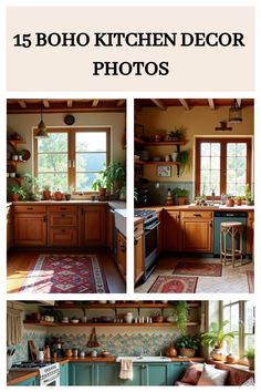 15 Boho Kitchen Decor Photos Quirky Accessories, Cheap Bathrooms