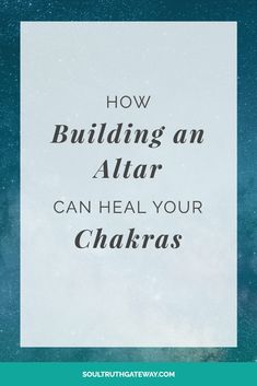 How Building an Altar Can Heal Your Chakras Alter Ideas Spiritual, Build An Altar, Alter Ideas, Healing Chakras, Spiritual Altar, Reiki Training, Altar Ideas, Learn Reiki, Healing Meditation