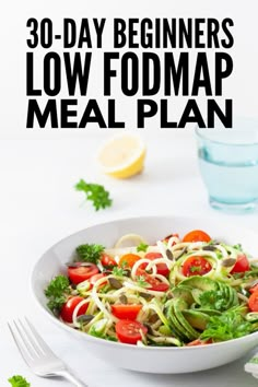 IBS Relief: 30-Day Low FODMAP Meal Plan for Beginners Low Fodmap Meal Plan, Ibs Diet Recipes, Losing Weight Ideas, Healthy Low Calorie Dinner, Low Fodmap Diet Plan, Fodmap Diet Plan