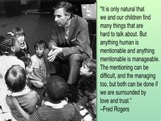 a man sitting in front of a group of children with a quote on the image