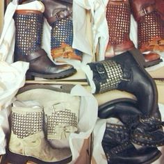 Shoes Images, Ash Boots, Studded Boots, Crazy Shoes, Dream Shoes, Shoe Obsession, On Shoes