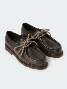 Moccasins Style, Studio Nicholson, Aesthetic Shoes, Cute Shoes, Shoe Brands, Me Too Shoes, Derby, Dark Brown