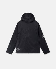 Discover Stella's Black/Black TruePace Hooded Running Jacket today. Free standard shipping is available on all orders. Shop online now. Stella Mccartney Logo, High Vibrations, Boy Outerwear, Short Denim Skirt, Recycled Polyester Fabric, Adidas By Stella Mccartney, Bags Logo, Knitwear Dress, Running Jacket