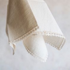 an image of a white cloth hanging from the ceiling