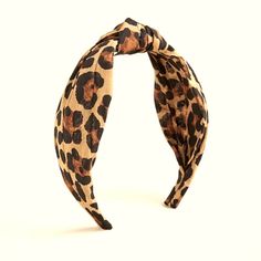 Knot Headband In Leopard Print, Brand New Without Tags. Knot Headband, Girl Group, Leopard Print, Knot, Jewelry Accessories, Hair Accessories, Women Accessories, Brand New, Tags